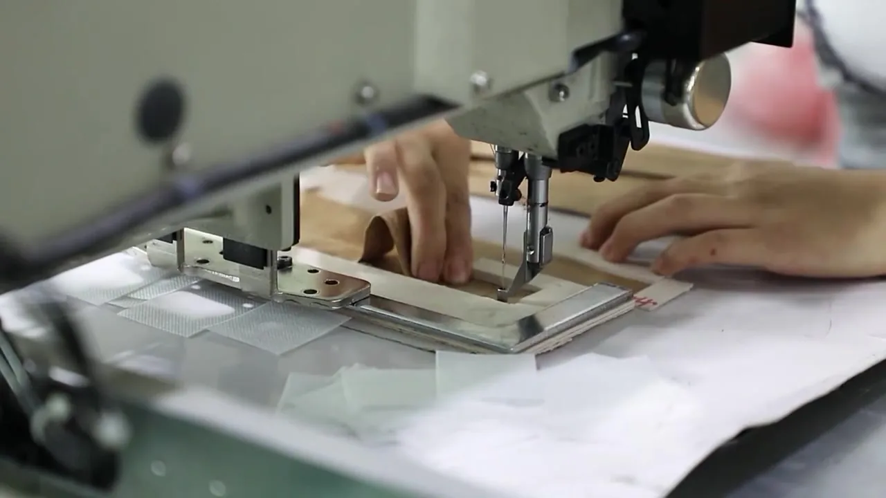 A MAZ Outdoor operator sewing bag components