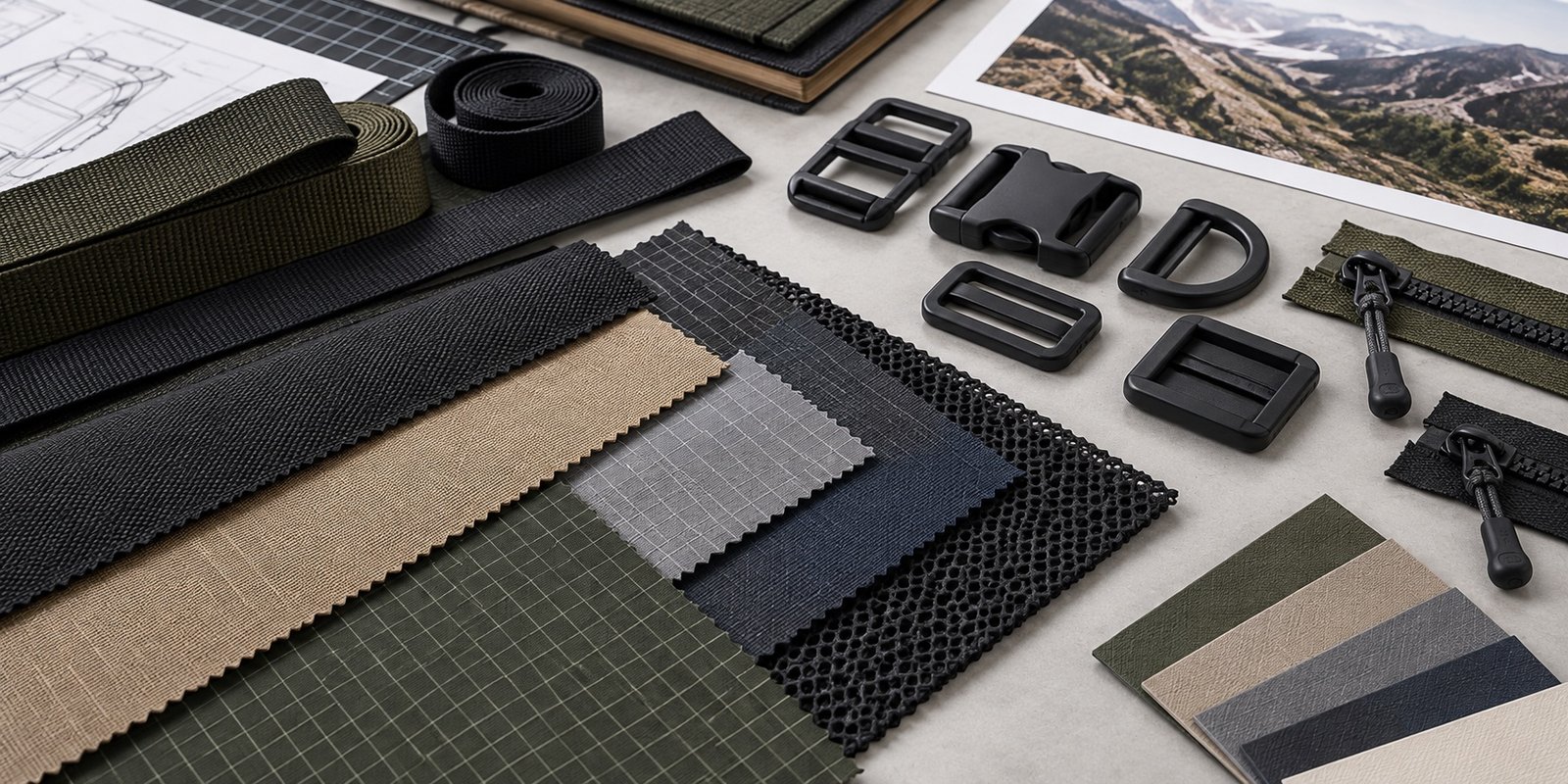 Bag material and color options