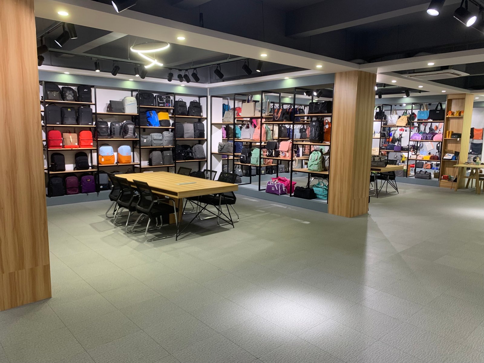 MAZ Outdoor custom bag showroom