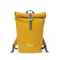Recycled Canvas Roll-Top Backpack