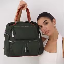 Convertible Nylon Office Backpack